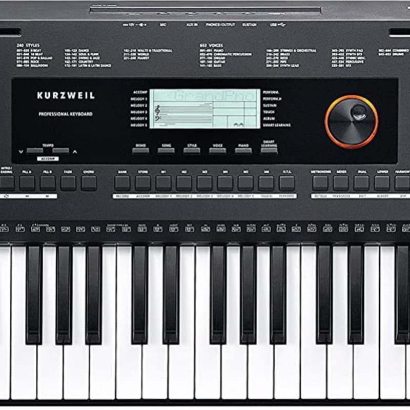 0 Kurzweil KP-110-U Black - new Kurzweil      Workstation Digital Piano
