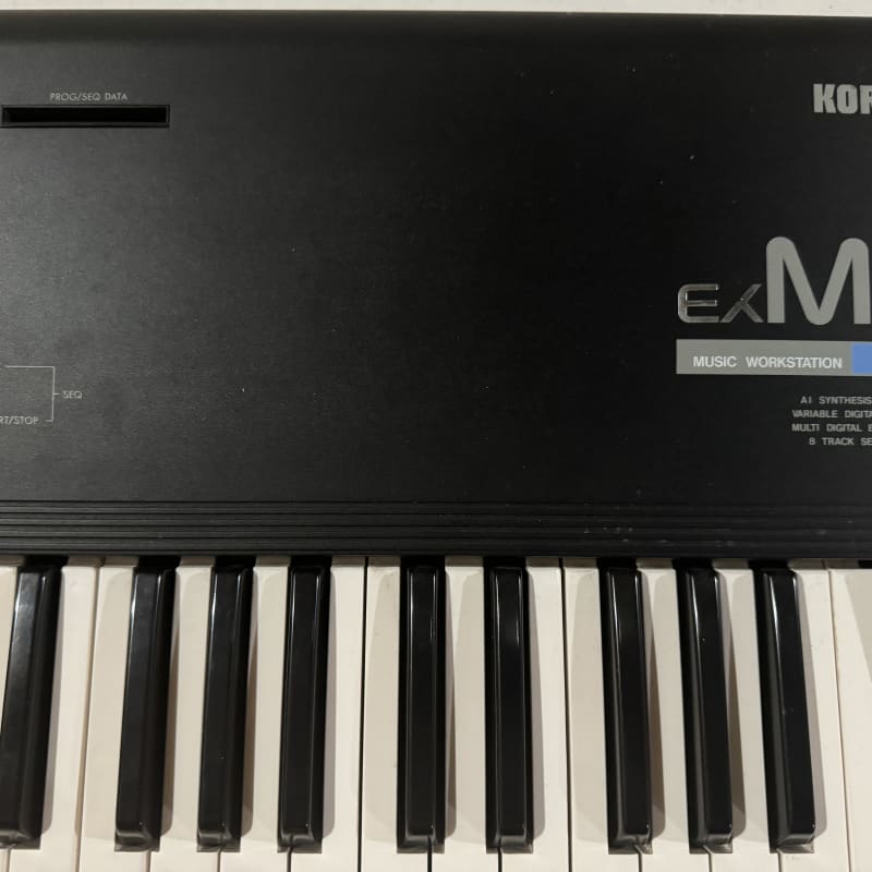 mid 90's Korg EX M1 Black - used Korg              Keyboard Synth