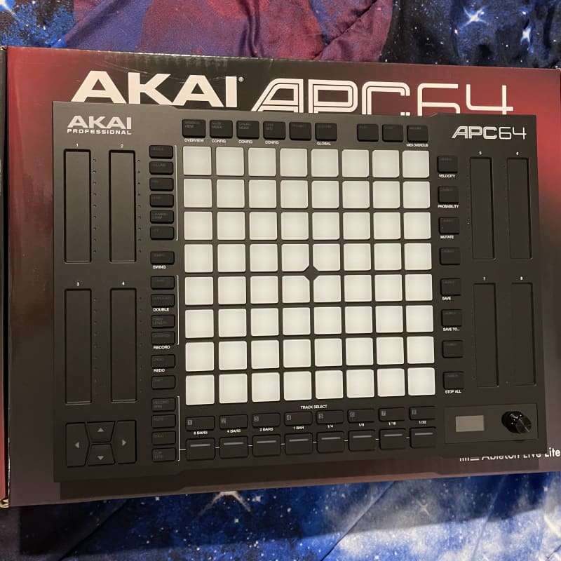 2023 - Present Akai APC64 MIDI Controller Black - used Akai        MIDI Controllers