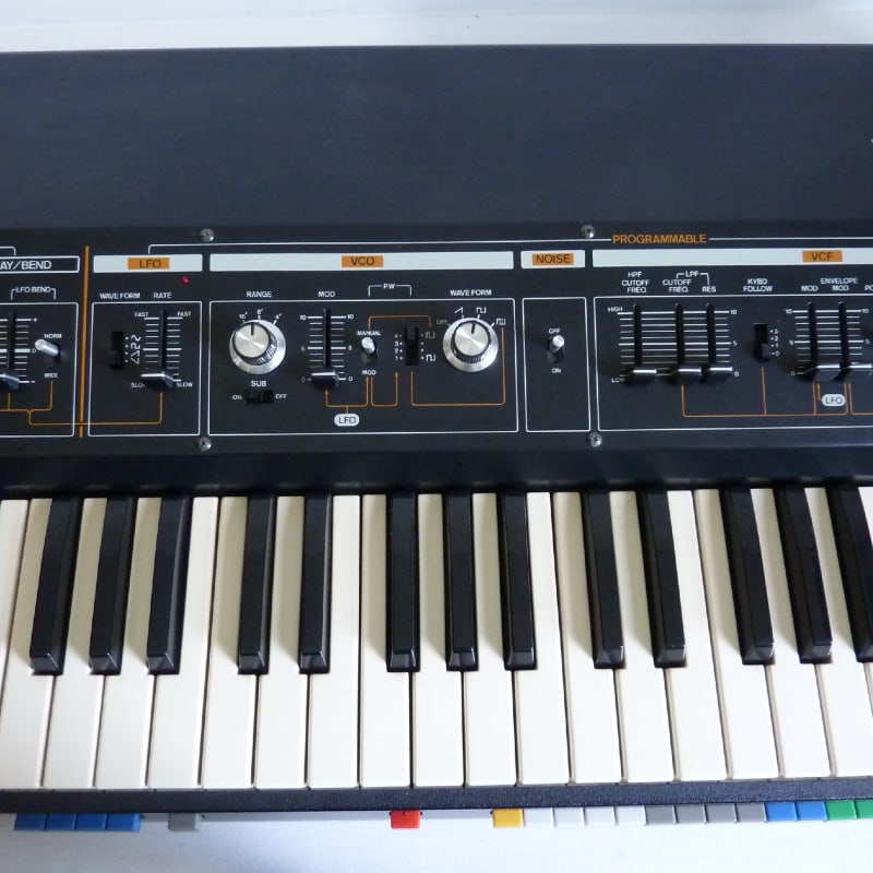1978 - 1982 Roland Jupiter 4 49-Key Synthesizer Black - used Roland   Vintage Instrument