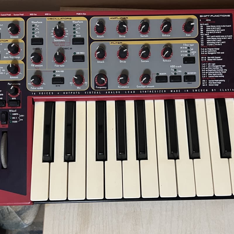 1997 - 2003 Nord Lead 2 49-Key 12-Voice Polyphonic Synthesizer... - used Nord              Keyboard