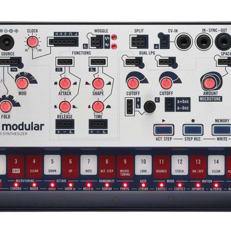 Korg Korg Volca Modular Semi-Modular Synthesizer with Sequencer - new Korg            Analog Modular  Synth