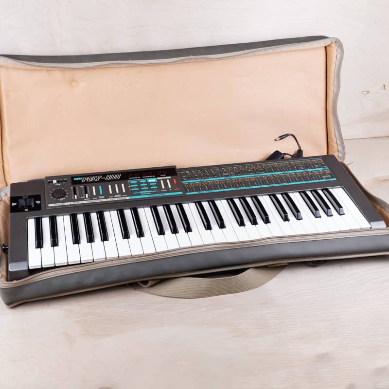1983 Korg Poly-800 Gray - used Korg  Vintage Synths             Synth