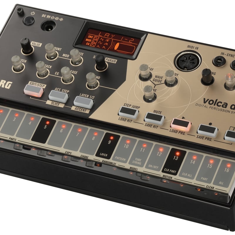 2019 Korg Volca Drum Black - new Korg               Synth