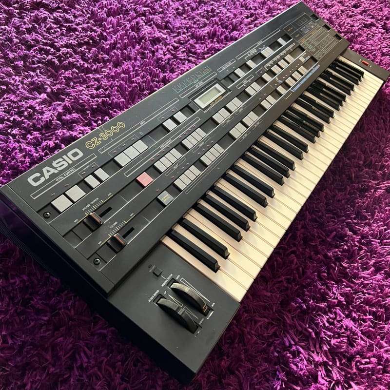 Casio 1986 Casio CZ-3000 61-Key Vintage Phase Distortion Synth... - used Casio  Vintage Synths             Synth