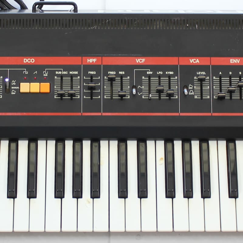 1982 - 1984 Roland Juno-60 61-Key Polyphonic Synthesizer Black - used Roland   Vintage Instrument           Synthesizer