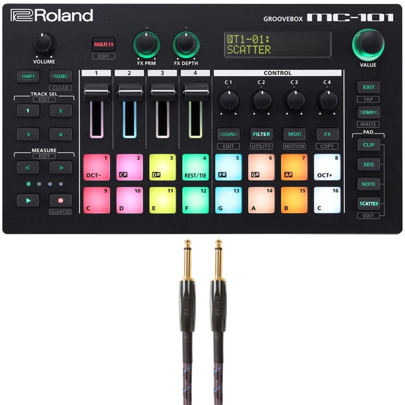 Roland MC-101 - new Roland   Grooveboxes      Sampler Sequencer