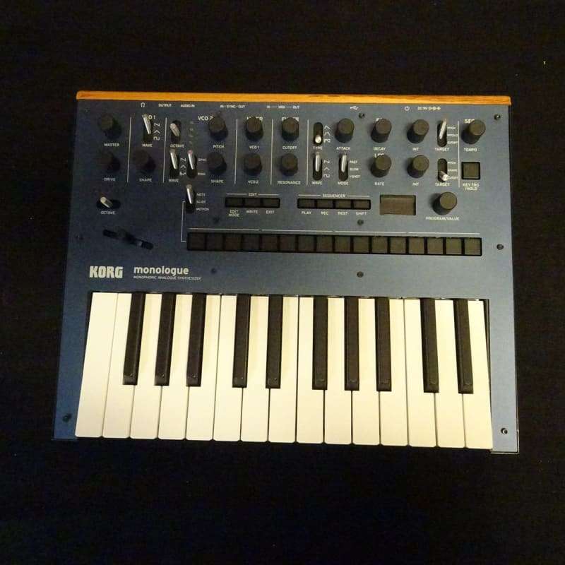 Korg KORG MONOLOGUE BLUE MONO SYNTH - used Korg            Analog   Synth