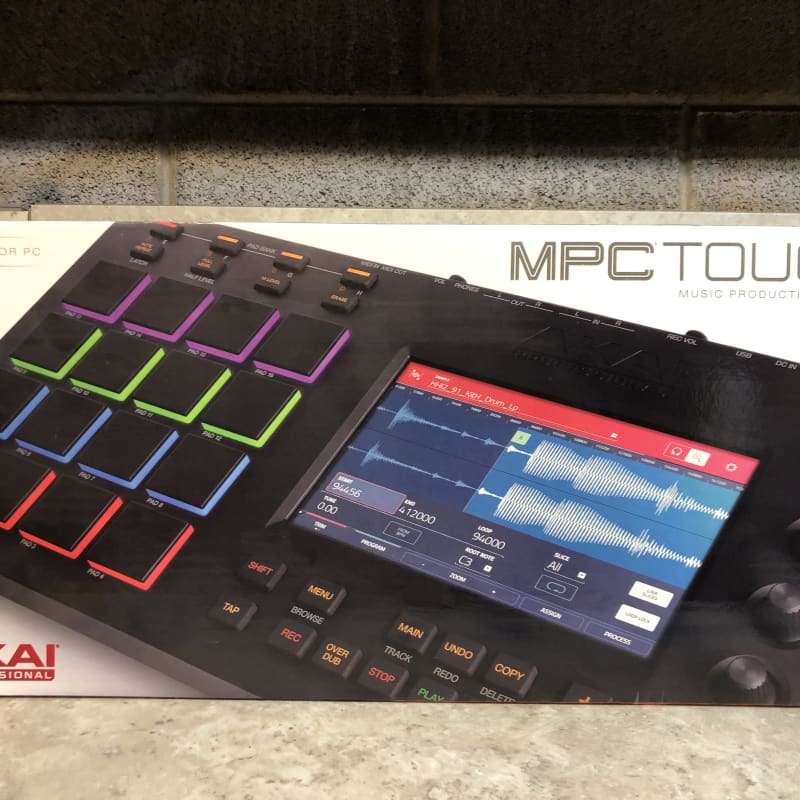 2015 - 2020 Akai MPC Touch Drum Machine Controller Black - used Akai MPC
