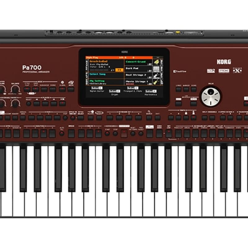 Korg PA700 61-key Arranger Workstation w/ 370+ Music , 1,700+ ... - used Korg      Workstation