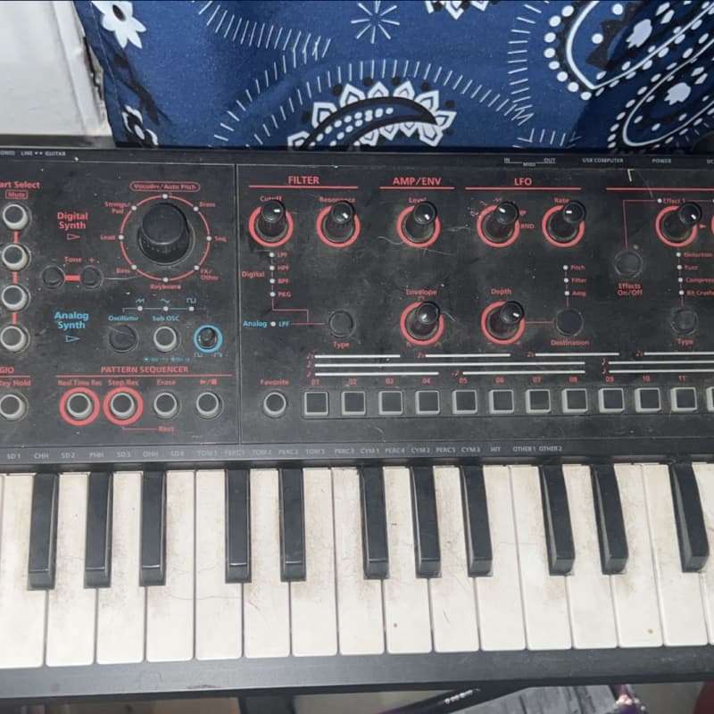 2015 - Present Roland JDXI - used Roland              Keyboard