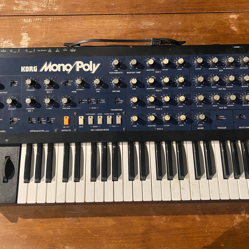 1980s Korg Mono/Poly Blue - used Korg Polyphonic