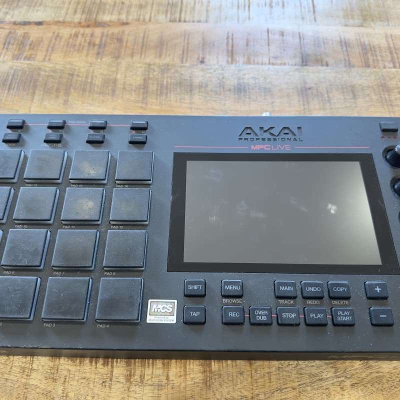 2017 - 2020 Akai MPC Live Standalone Sampler / Sequencer Black - used Akai MPC       MIDI Controllers Sampler
