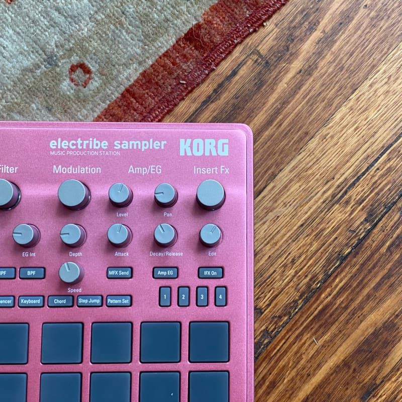 2020s Korg Electribe 2S Sampler Pink Lemonade - used Korg           Drum Machine
