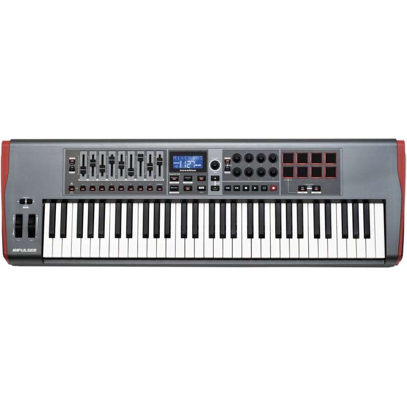 Novation AMS-IMPULSE-61 - new Novation        MIDI Controllers      Keyboard