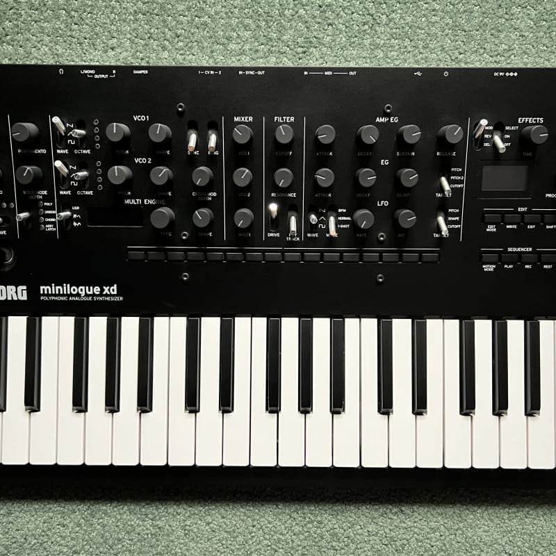 2019 - Present Korg Minilogue XD Black - used Korg               Synth