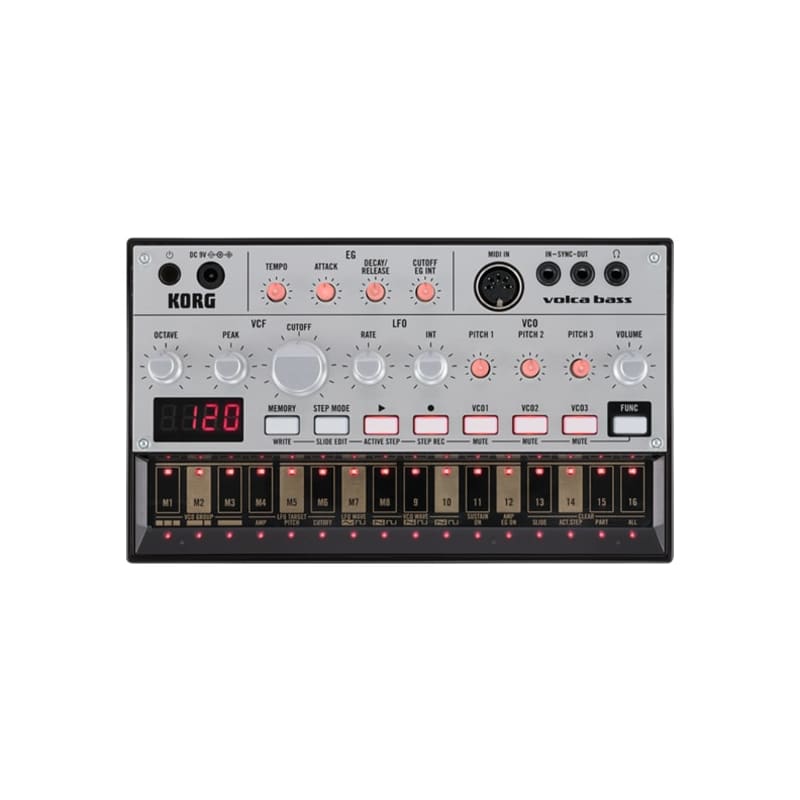 Korg Volca Bass Analog Bass Synth Module and Sequencer Synth - new Korg            Analog   Synth