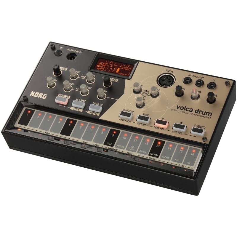 2019 Korg Volca Drum Black / Gold - new Korg            Analog