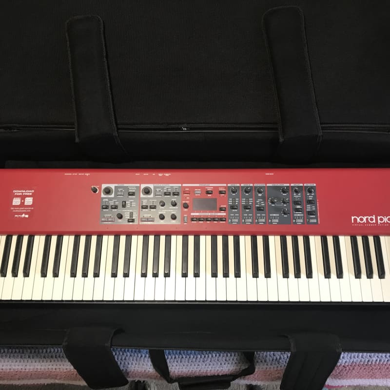 2021 - Present Nord Piano 5 73-Key Digital Piano Red - used Nord       Digital Piano