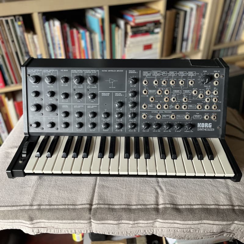 1978-82 Korg MS20 Dark gra - used Korg   Vintage Instrument         Analog  Synthesizer