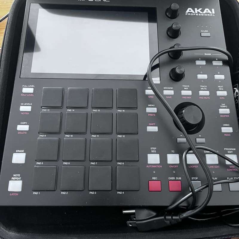 2020 - Present Akai MPC One Standalone MIDI Sequencer Black - used Akai MPC           Analog
