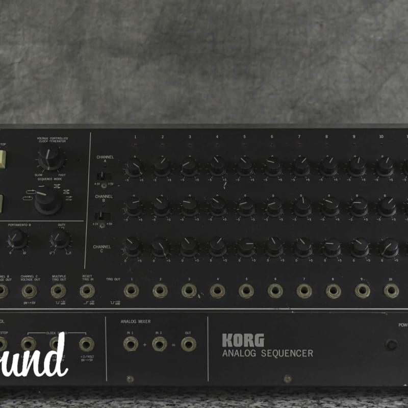 Korg SQ-10 Black - used Korg    Sequencer        Analog