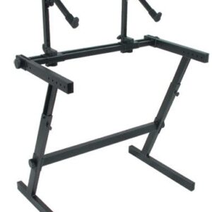 Quiklok Z726 Adjustable Height Double Tier Keyboard Stand