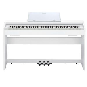 Casio Privia PX-770WE Small Home Digital Piano in Satin White