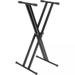 Kinsman Double Frame Keyboard Stand Black