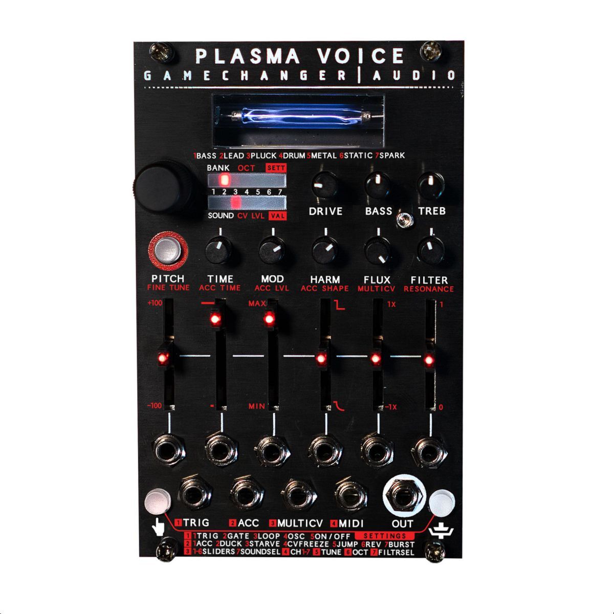 Gamechanger Audio PLASMA Voice Synthesizer Eurorack Module