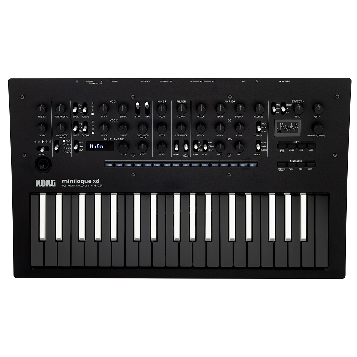 Korg Minilogue XD Polyphonic Analogue Synthesizer - Inverted Edition