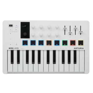 Arturia MiniLab 3 - 25-note MIDI Controller White