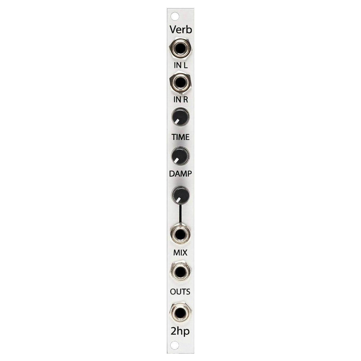 2hp Verb Stereo Reverb Eurorack Module