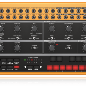 Behringer Crave Analog Semi-Modular Synthesizer with 32-step Sequencer