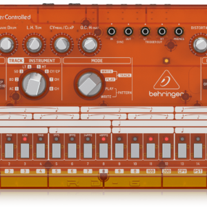 Behringer RD-6-TG Classic Analog Drum Machine in ORANGE