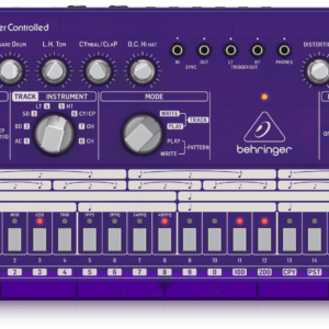 Behringer RD-6-GP Classic Analog Drum Machine in PURPLE