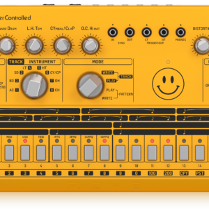 Behringer RD-6-AM Classic Analog Drum Machine in YELLOW