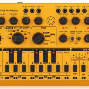 Behringer TD-3-MO-AM Ã¢â‚¬Å“Modded OutÃ¢â‚¬Â Analog Bass Line Synthesizer in Yellow