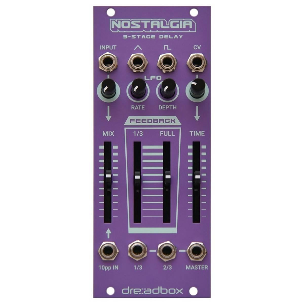 Dreadbox Nostalgia - 3 Stage Delay Chromatic Series Eurorack Module