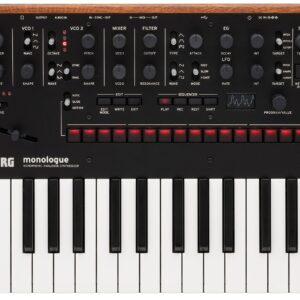 Korg Monologue Analogue Synthesizer in Black