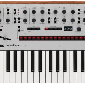 Korg Monologue Analogue Synthesizer in Silver