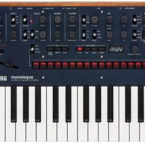 Korg Monologue Analogue Synthesizer in Blue