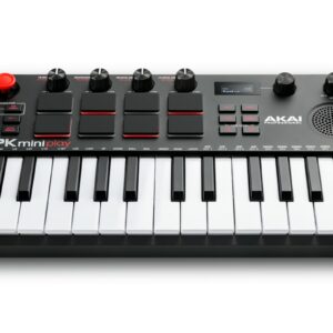 Akai MPK Mini Play MK3 - Mini Keyboard with Built-in Speaker & USB Pad Controller