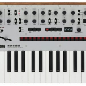 Korg Monologue Monophonic Analog Synthesizer in Silver