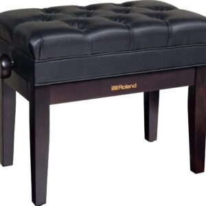 Roland RPB-500RW Piano Bench in Rosewood with Vinyl Seat