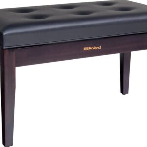 Roland RPB-D300RW Duet Size Piano Bench in Rosewood with Vinyl Seat