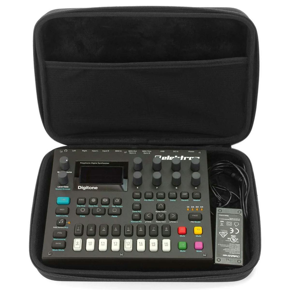 PULSE Case For Elektron Digitakt / Digitone / Syntakt in Black