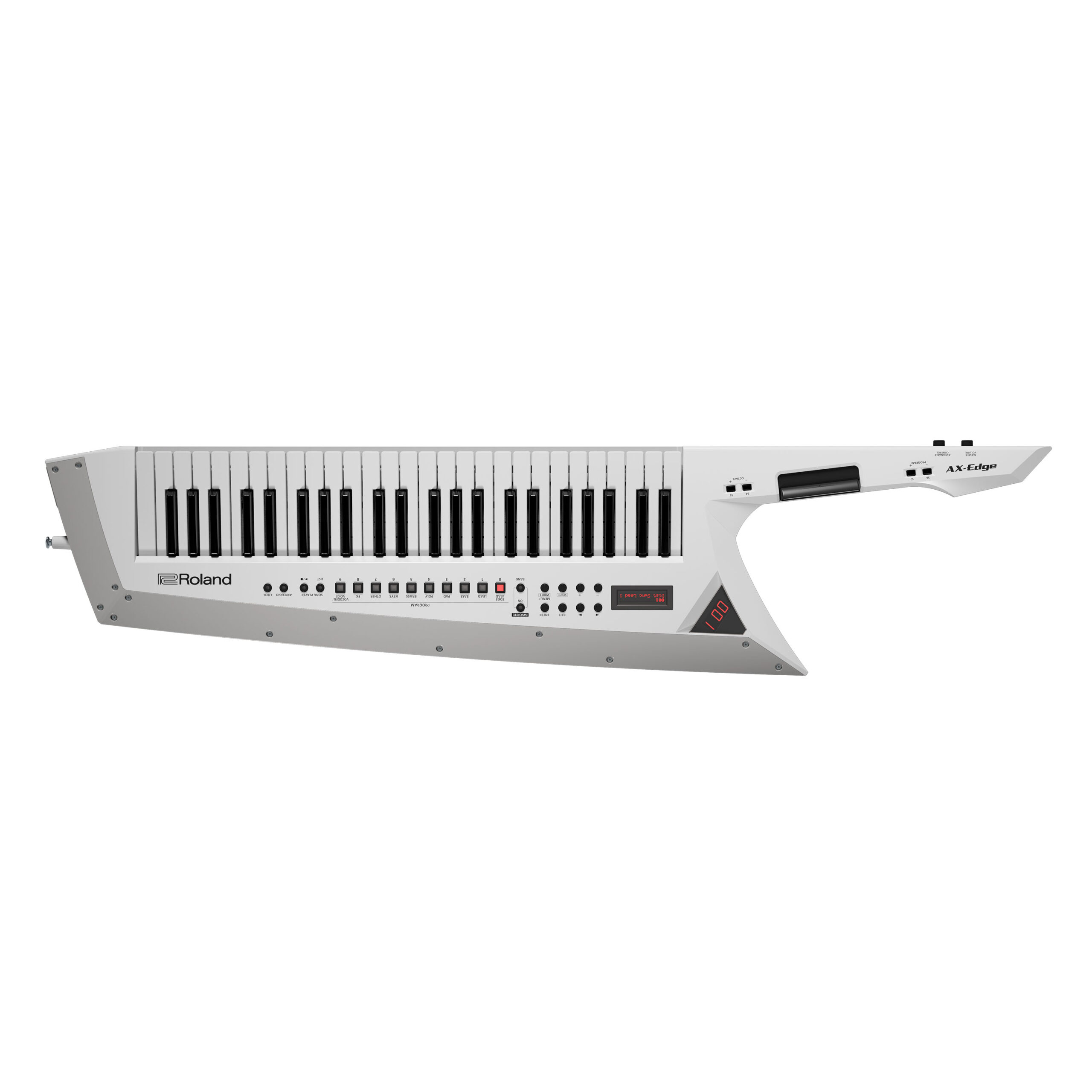 Roland AX-Edge Keytar Guitar Synthesizer White