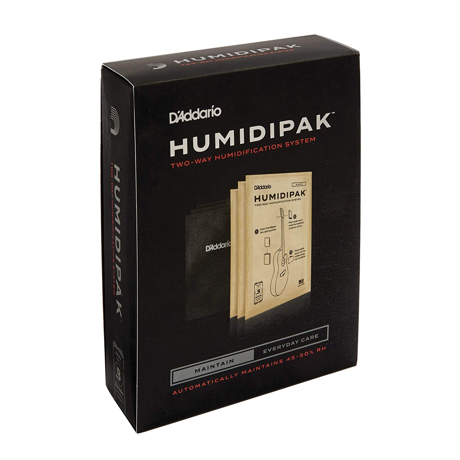 D'Addario Humidipak Automatic Humidity Control System