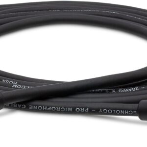 Hosa Pro Microphone Cable, REAN XLR3F to XLR3M, 10 ft / 3M